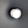 Lámpara led decorativa, lámpara de pared impermeable redonda acrílica y luces de noche para exteriores e iluminación, luces de pared modernas para el hogar