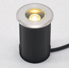 Luz enterrada Led 1w3w ancla de luz subacuática de acero inoxidable parque incrustado pared cuadrada esquina bajo el agua pequeña luz enterrada