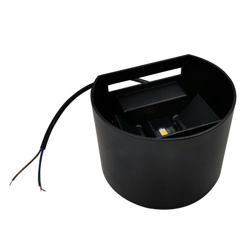iluminación exterior lámpara de pared impermeable aluminio moderno exterior interior arriba y abajo luz de pared led exterior jardín patio porche luz
