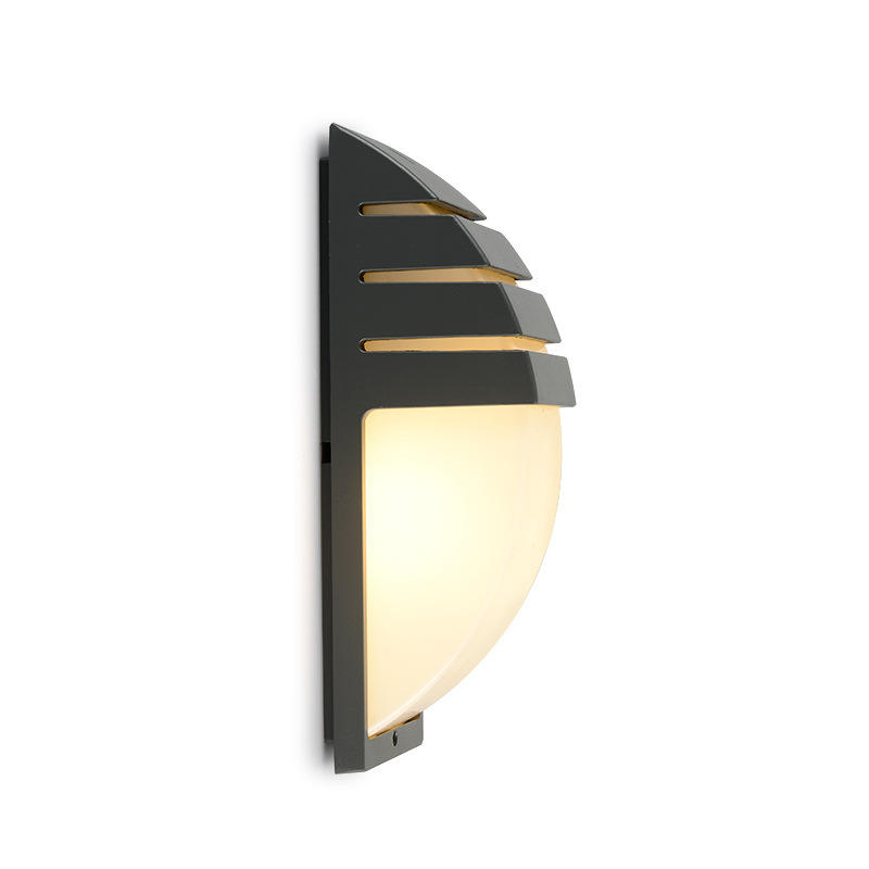 Luz LED de pared IP65, valla de jardín impermeable para exteriores, lámpara de pared de moda para interiores de aluminio para dormitorio, mesita de noche, sala de estar, escaleras