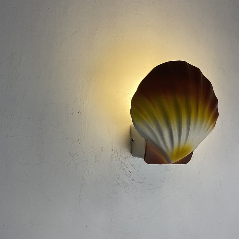 Ins, gran oferta, lámpara de noche artesanal de concha inmortal de alta calidad para regalo, decoración del hogar, luz nocturna decorativa para habitación de niños