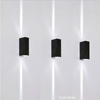 2023 nueva lámpara de pared LED impermeable para exteriores, iluminación de pared para pasillo, iluminación exterior de aluminio de 6W