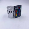 Lámpara de pared Led con agujero en espiral RGB, lámpara en espiral regulable de 3W con superficie de Control remoto, instalación de Mini luz para barra de sala de juegos, nuevo