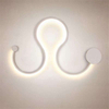 Lámpara de pared minimalista posmoderna, lámpara led creativa nórdica para decoración de cabecera de dormitorio, lámpara de pared para sala de estar, pasillo, lámparas de pasillo