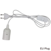 Enchufe europeo e27 cable de alimentación portalámparas con enchufe europeo interruptor de encendido/apagado VDE OEM 2.5A 250V mejor precio calidad para luz colgante