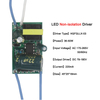 Controlador LED Transformadores de iluminación Controlador de placa desnuda convertidor de lámpara de potencia de accionamiento interior