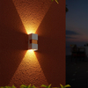 2023 lámpara de pared exterior impermeable LED lámpara de pared larga IP65 luz de aluminio jardín Villa porche aplique luz 110V 220V aplique luminaria