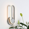 Lámpara de pared Led de 12W, iluminación interior, blanco cálido y frío, cubierta dorada de 4000K, lámparas de montaje en hierro de 330 grados, apliques decorativos De Pared HG