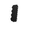 Nuevo negro impermeable 4W 6W 8W Aplique de pared para exteriores Up Down Lights Lámpara de pared en forma de diamante montada en la pared