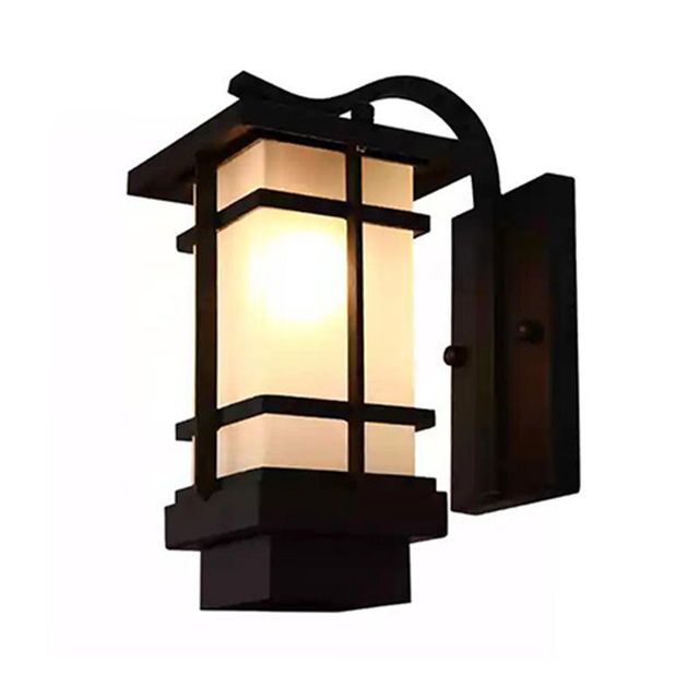 Nueva lámpara de pared exterior china simple moderna creativa lámpara de patio pasillo impermeable pared exterior balcón lámpara de pared fabricante