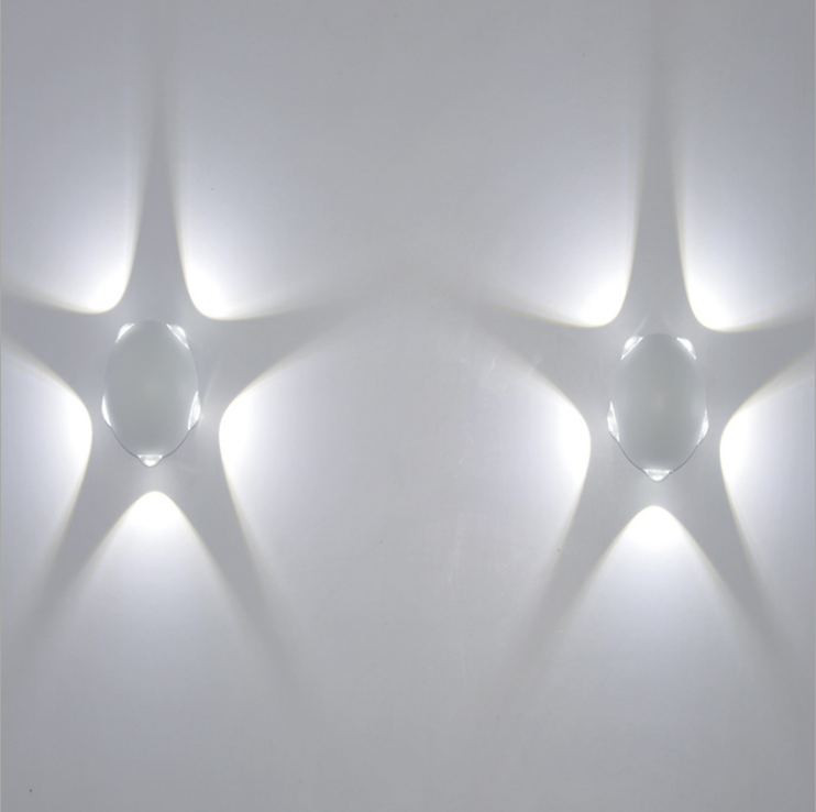 Lámpara de pared LED para interiores y exteriores AC85-265V 2W 4W 6W 9W 12W Estilo minimalista moderno Lámpara impermeable IP65 con 2 años de garantía