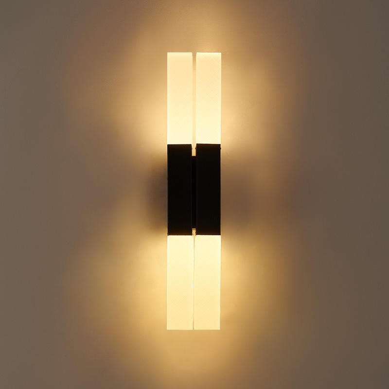 Lámparas LED de pared para interiores simples y modernas de 12 W, luces led decorativas estéticas para pared, luces led decorativas para pared, aplique de pared led moderno