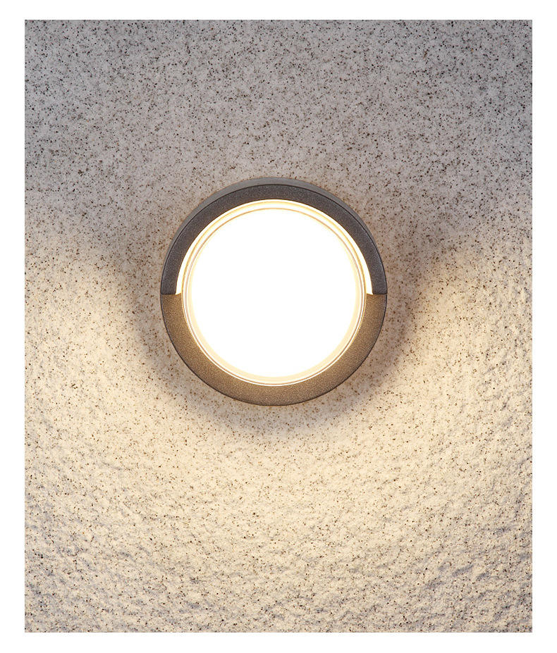 Al aire libre Tuya Wifi LED lámparas de pared inteligentes 10W cubo RGB aplicación regulable Sconce impermeable jardín Alexa Google Home pared luz AC85-265V
