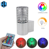 Lámparas de pared de aluminio para casas, luces de interior, luces led para escaleras de interior, lámparas de noche de mediados de siglo