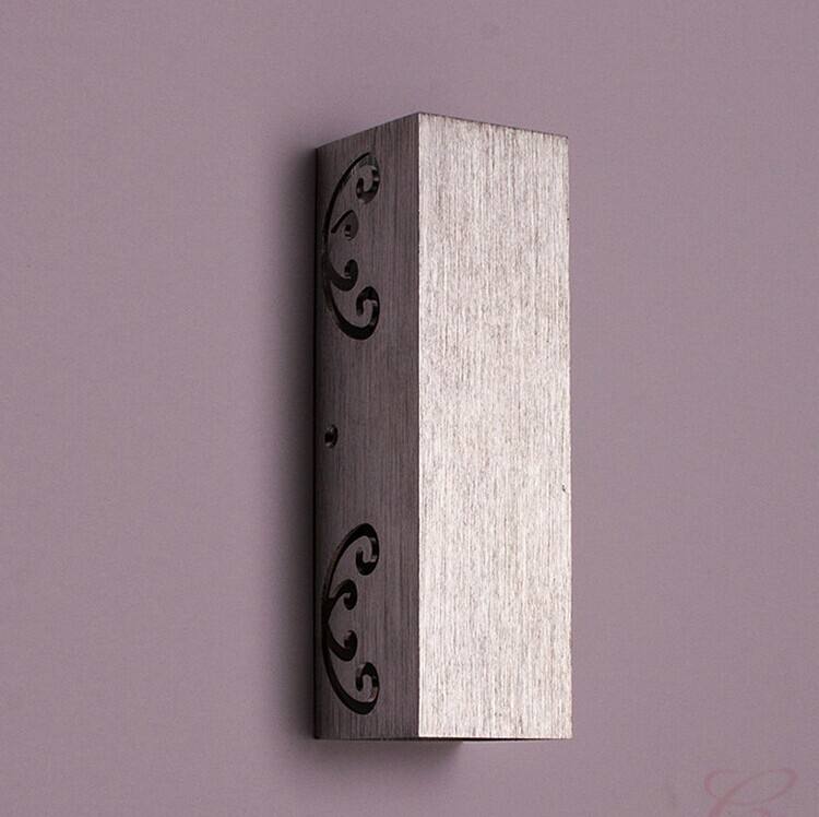 Fokison (componentes electrónicos) accesorio de iluminación lámpara colorida aplique de pared Led cuadrado para luces de barra led para el hogar