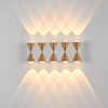 Lámpara de pared de jardín impermeable IP65 LED Lámpara de pared interior y exterior decorativa
