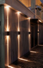 Luces de pared para exteriores impermeables hermosas personalizadas montadas en casa de venta caliente para casa de jardín IP65 luz de pared impermeable