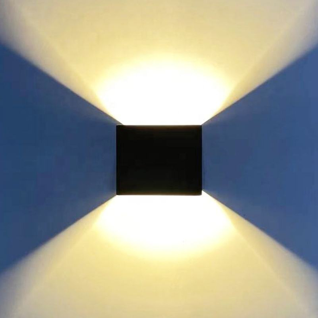 Lámpara LED de pared rectangular para dormitorio, luz de pared para cabecera, luz para escalera, luz para espejo, candelabro para interiores, accesorio para decoración de sala de estar