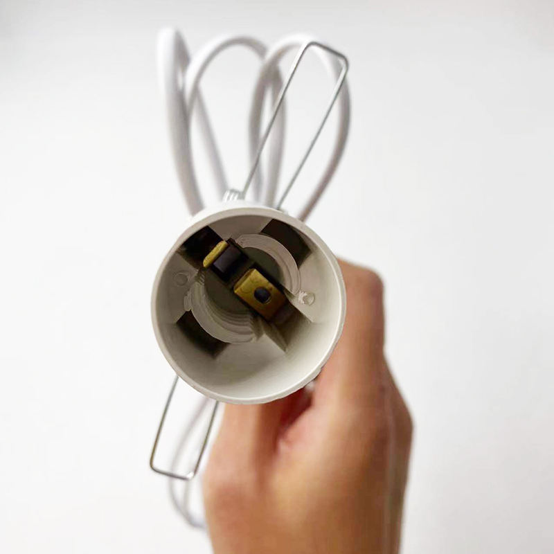 Interruptor de atenuación E14 301, cable de 1,8 m, cable de 1,5 m, cable de 2 m, luz de enchufe de EE. UU./UE, interruptor de atenuación 301, interruptor de enchufe de lámpara de cuerpo desnudo de resorte E14