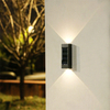 Luces LED solares Lámpara de pared para exteriores Decoración Solar Wandlamp Outdoor