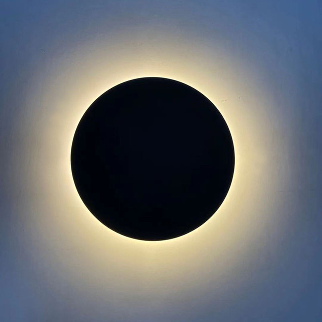 8W 12W 15W Modern Led Light LED Moon Lights Eclipse Luces Redondas y de alta calidad Interior Nightlight Interior