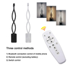 16W Modern Home Decoratiove 2.4G Aplique de pared Aluminio ondulado Lámpara de pared LED de alta calidad Lámpara de pared de moda para interiores