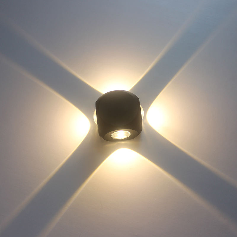 Arte decorativo Lámpara de pared con luz LED Fish Rot y luz nocturna interior moderna.