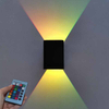 Moderno 5W LED Arriba Abajo Lámpara de pared RGB Dormitorio Cabecera