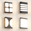Luz de pared exterior impermeable Simple Led jardín pasillo luz exterior puerta cabeza luz Exterior pared balcón a prueba de humedad Patio