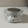 Lámpara de mesa de cristal rosa Dormitorio Carga USB Mesita de noche Luz de noche romántica Control táctil Lámpara de mesa Pétalo Atmósfera Vajilla Interior Multicolor