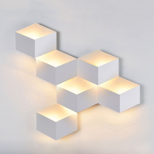 6W 12W Nueva COB Led Wandlamp Impermeable Exterior Arriba y abajo Iluminación de jardín con precio de fábrica Minimalista y moderno IP65