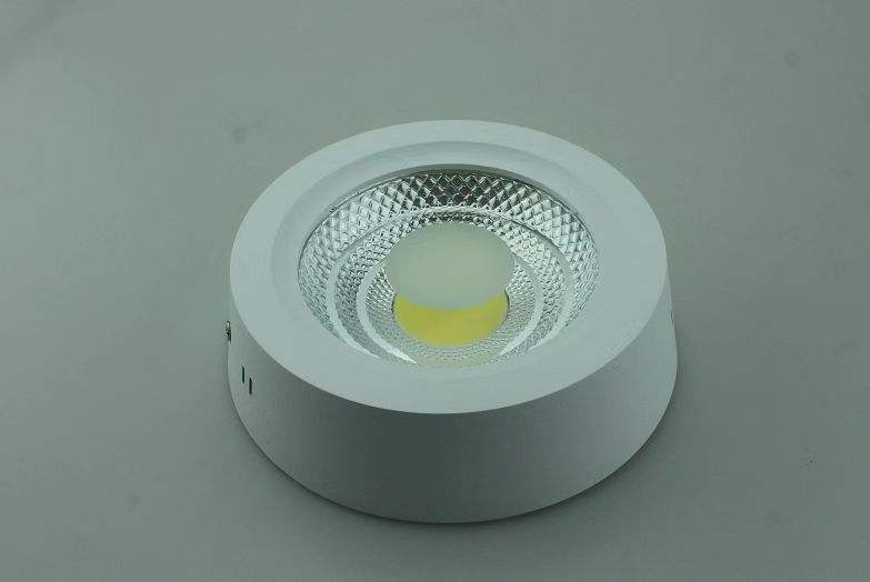 Lámpara de panel led de 10W, 15W, 25W, 30W, luz empotrada montada en superficie cob, balcón, dormitorio, cocina, circular, sin agujeros