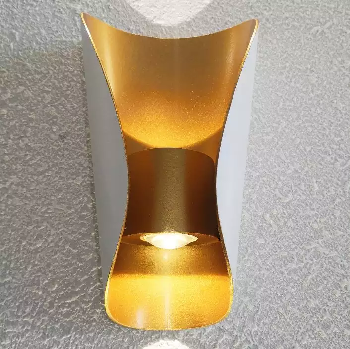 Luz de pared impermeable de alta calidad para habitación de Hotel, lámpara de pared decorativa con lámpara led y luz de pared moderna para interiores y exteriores