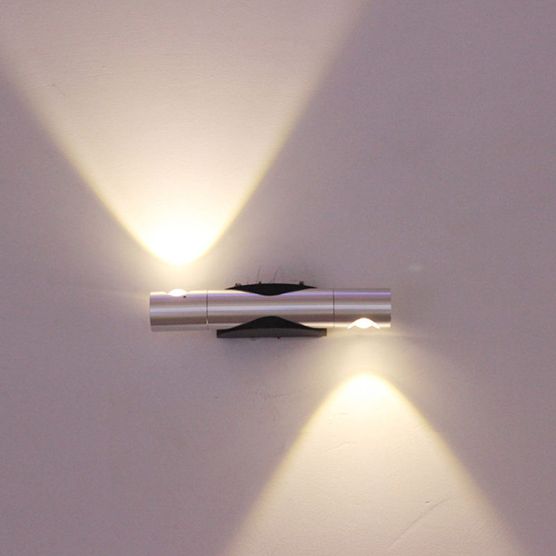 Aplique de pared moderno de 6 W, accesorios de iluminación de pared LED de rotación de 360 ​​grados, lámpara de pared de lectura/luz de iluminación de espejo de alto brillo