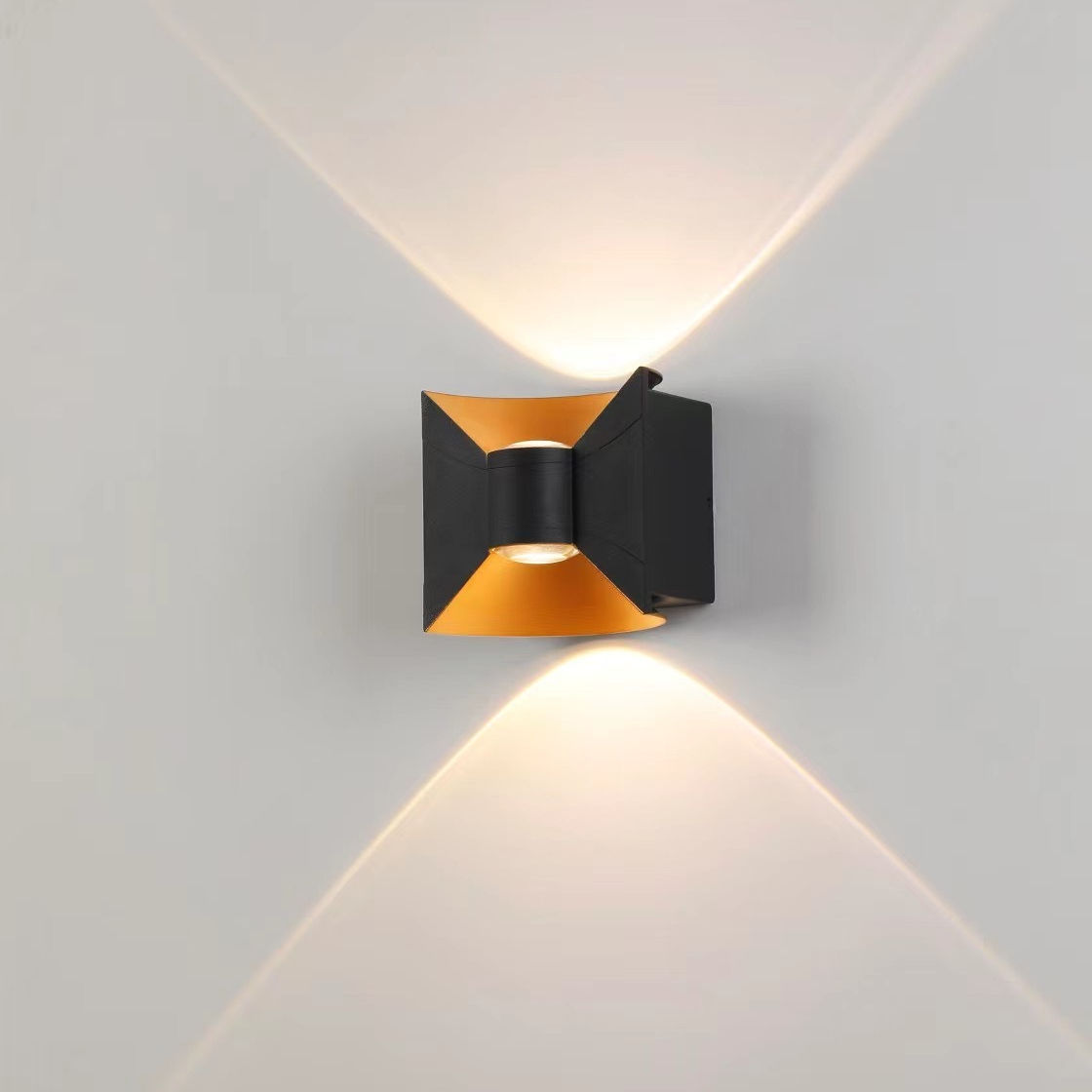 IP65 impermeable arriba y abajo lámpara de pared interior al aire libre nueva gran oferta 6W luz de pared de alta calidad