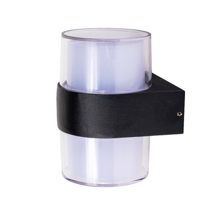 Lámpara de pared LED IP65, iluminación de jardín impermeable para exteriores, AC86-265 de aluminio, dormitorio interior, sala de estar, escaleras, pasillo, luz de pared