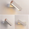 Lámpara de pared giratoria Lámpara de pared de tamaño mediano Lámpara de pared de salón Lámpara de pared Led de estilo europeo Lámpara de pared moderna