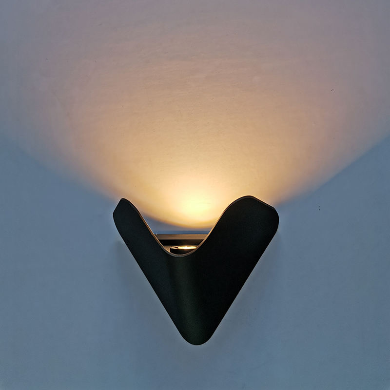 3W LED luz interior led aplique de pared iluminación led paquete de pared iluminación Diseño de interiores estilo europeo estilo americano