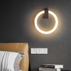 Lámpara de pared LED moderna acrílica de 85-265V, aplique sencillo para dormitorio, sala de estar, mesita de noche, escalera, decoración del hogar, luces de pared interiores, casa de campo