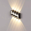 Impermeable AC85-265V montado en la pared LED luz de pared moderno nórdico interior lámparas de pared sala de estar porche al aire libre