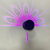 Nuevo 3W RGB con controlador remoto táctil colorido nórdico Sconces iluminación para fiesta hogar dormitorio