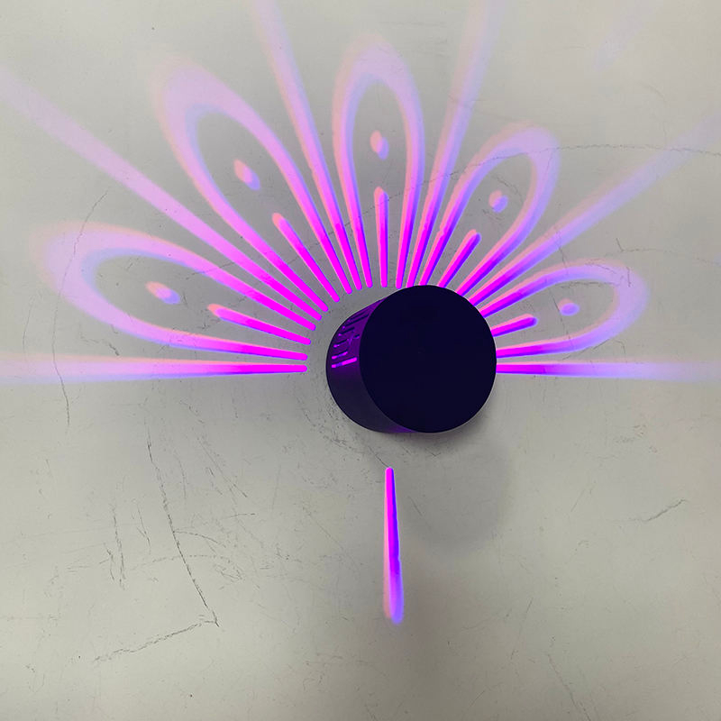 Nuevo 3W RGB con controlador remoto táctil colorido nórdico Sconces iluminación para fiesta hogar dormitorio