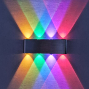 Lámparas de pared Led Lineal arriba y abajo Lámpara de cuerpo luminoso Artículo Estilo de iluminación Oficina moderna Rohs Material Epistar Flujo de entrada