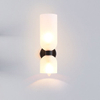 Lámparas de pared de vela de estilo francés, lámpara de ambiente de noche para dormitorio de niños creativos nórdicos, luces de decoración de pared de pétalos rosas para habitación de niña