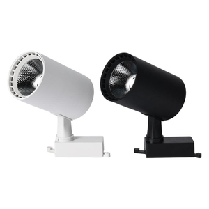 Foco de luz de pista de pantalla alta, tienda de ropa LED, Fondo de sala de estar montado en el techo, arandela de pared para guardarropa, luz de pista
