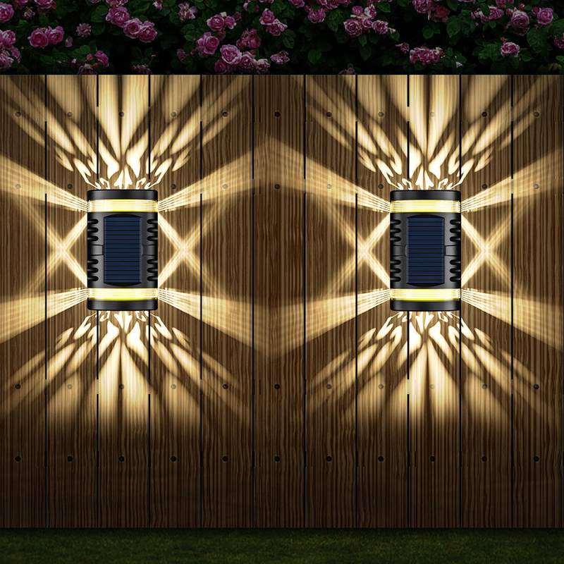 Lámpara solar de lavado de pared Luces solares al aire libre luces solares de pared al aire libre Jardín Decorativo Césped Luz Patio a prueba de agua Camino Paisaje Jardín solar Césped Luz Fábrica de China