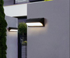 Lámpara LED de pared para exteriores de 12W, luz de pared led resistente al agua, luz simple para pasillo, escaleras, patio, luz de pared para balcón, súper brillante
