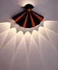 Luz LED impermeable para exteriores a prueba de humedad, lámpara de pared IP65, patio, jardín, hogar, sala de estar, luces decorativas