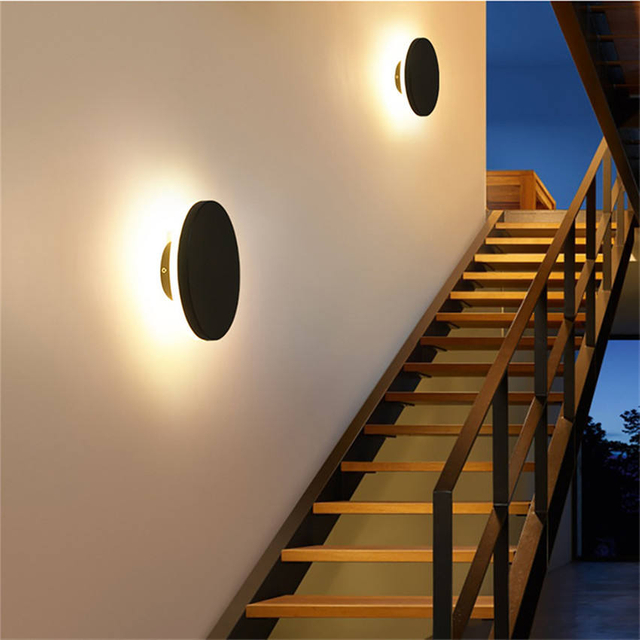 8W 12W 15W Modern Led Light LED Moon Lights Eclipse Luces Redondas y de alta calidad Interior Nightlight Interior