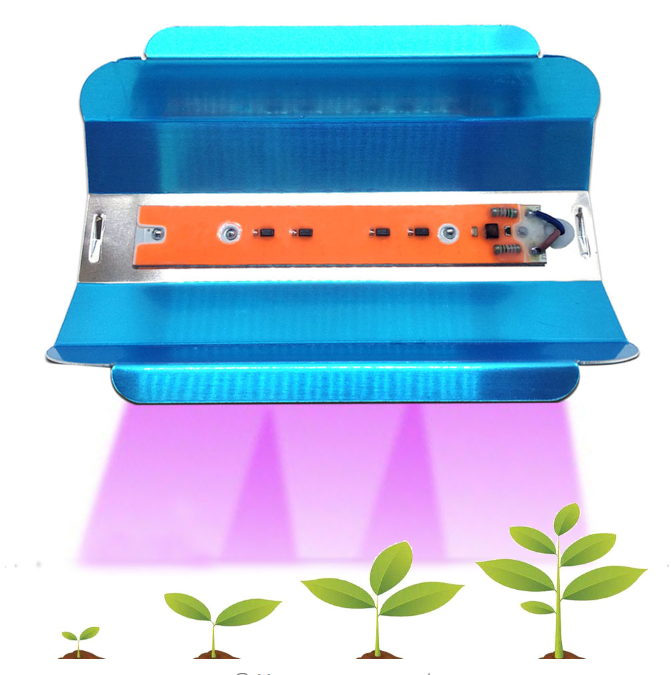Proyector lineal COB sin accionamiento, luz de túnel a prueba de explosiones, foco a prueba de explosiones para exteriores, espectro completo, 20W, 30W, 50W